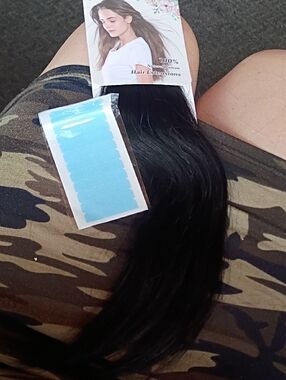Black Women’s Tape In Hair Extensions - 100% Human Hair